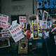 Image for article titled Photos: The protests outside that Narendra Modi and Madison Square Garden won’t see